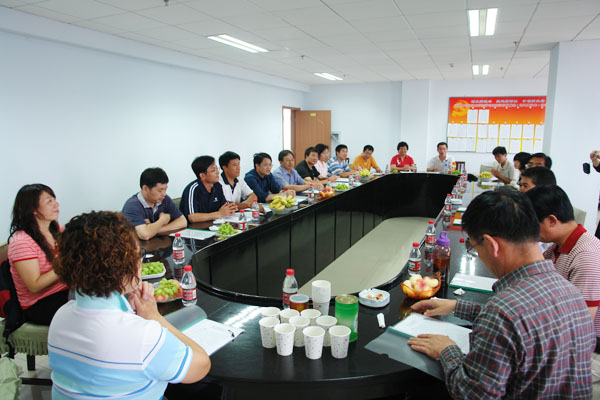 中国环境管理干部学院科学发展观学习考察组到beat365官网学习考察