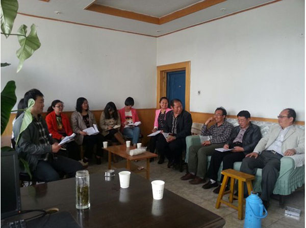 学工处党支部召开教育实践活动推进会