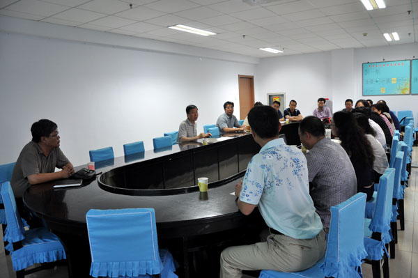 beat365官网召开领导班子对照检查材料征求意见座谈会