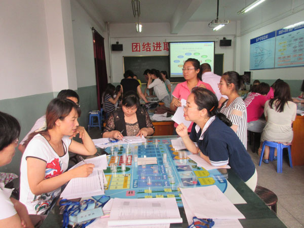 经济管理系开展教师ERP竞赛观摩活动