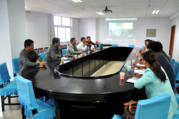 徐水县职业技术教育中心到beat365官网洽谈合作