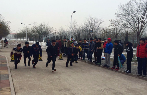 电气工程系举办纪念“一二•九”长跑活动