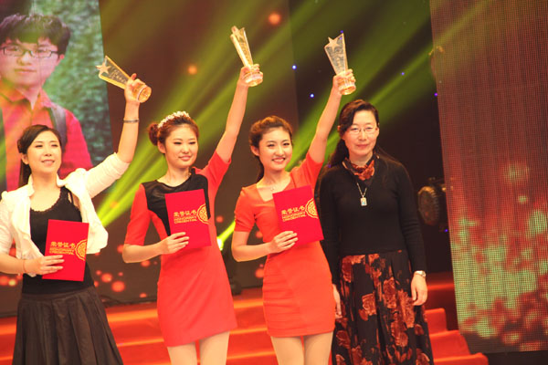 beat365官网教师冯雪荣获“张家口市申奥之星英语选拔大赛”第一名