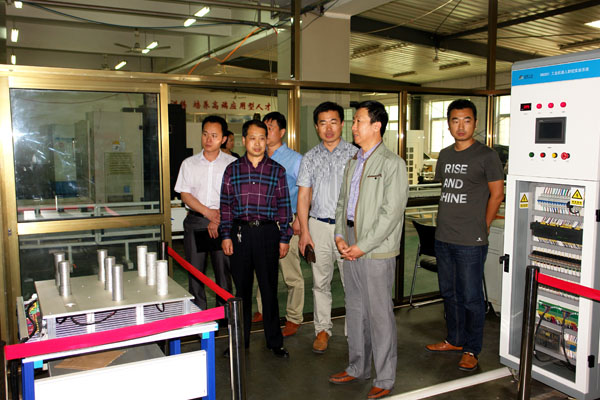 党委书记胡炜赴沧州职业技术学院参观考察