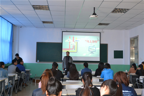 华溢中专师生来beat365官网参观考察