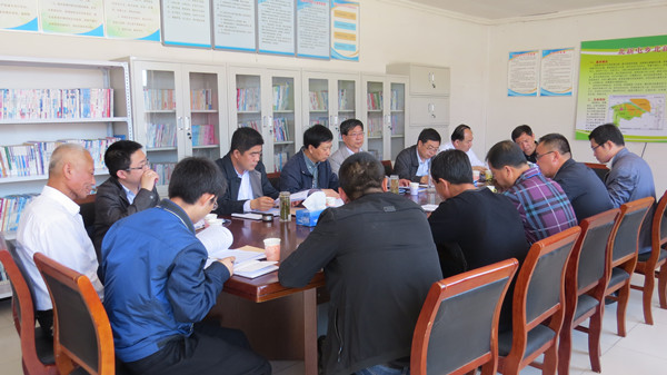 市人大主任李建举赴万全区北新屯村调研