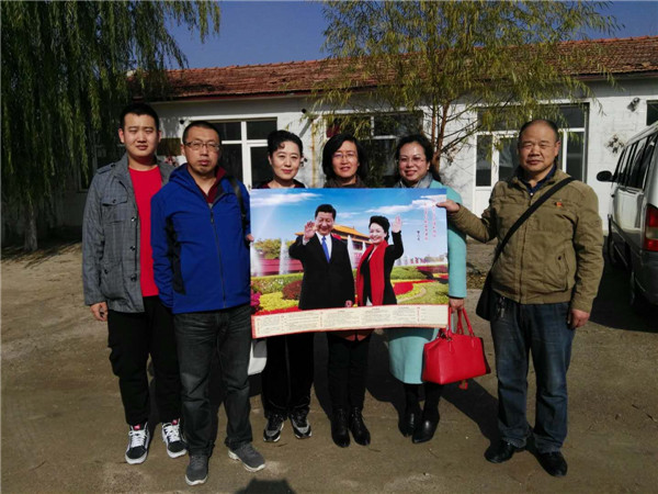 beat365官网组织开展对帮扶村贫困户结对帮扶活动