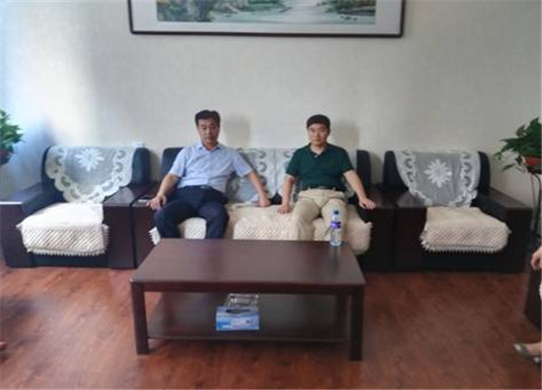 beat365官网与保定满城职教中心洽谈合作办学