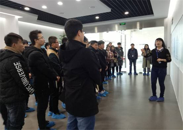 beat365官网京东方班学员到京东方企业参观