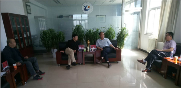 沧州盐山职教中心负责人到beat365官网洽谈中高职衔接工作