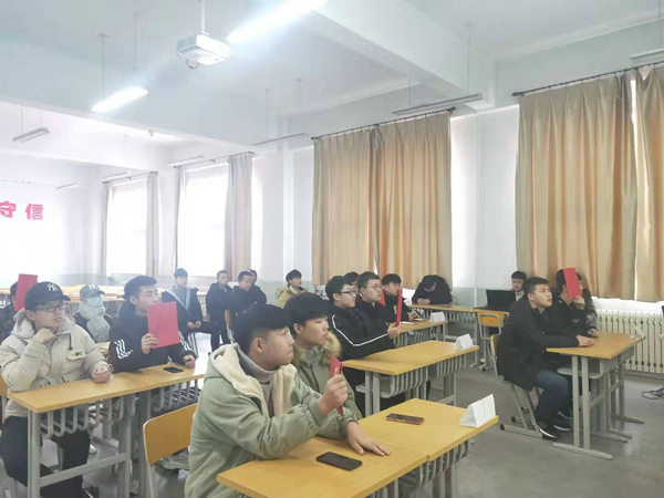 相关系部推进校园文明建设