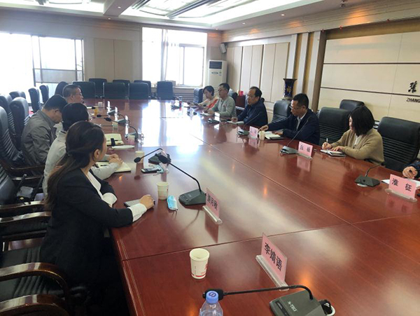 常务副院长李炜杰带队赴张家口新闻传媒集团参观交流