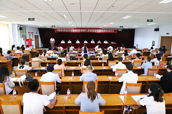 学院举行2020年新教师入职宣誓暨青年教师导师制启动仪式