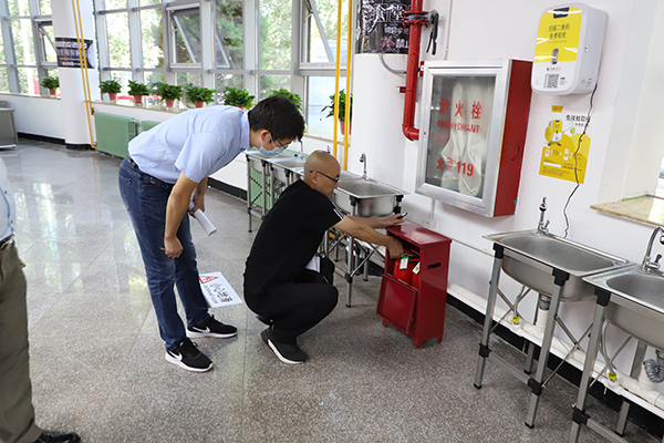 国家应急管理部专家组督查beat365官网校园安全工作