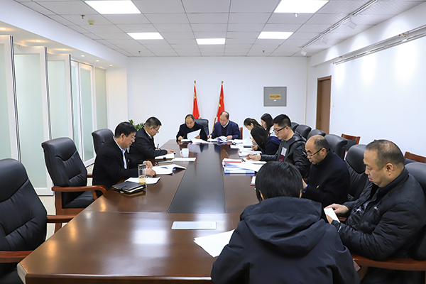 党委书记冯印涛主持召开学院党建工作领导小组专题会议