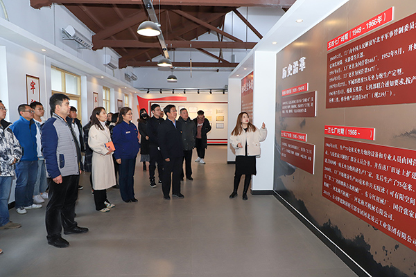 党委书记冯印涛赴河北燕兴机械有限公司参观考察