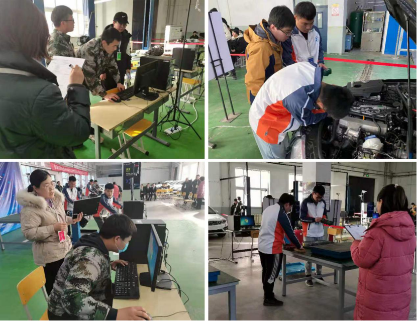 汽车工程系为参加河北省职业院校学生技能大赛选拔优秀选手