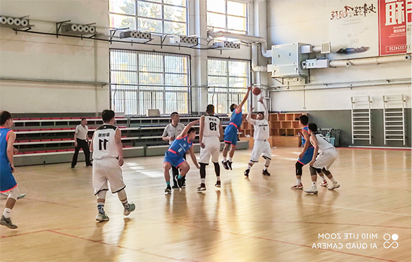 beat365官网大学生男篮夺得河北省CUBA篮球三级联赛亚军