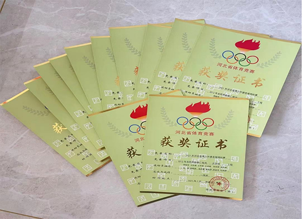 喜报 | beat365官网健美操队在“2021年河北省青少年健美操锦标赛”中荣获一等奖