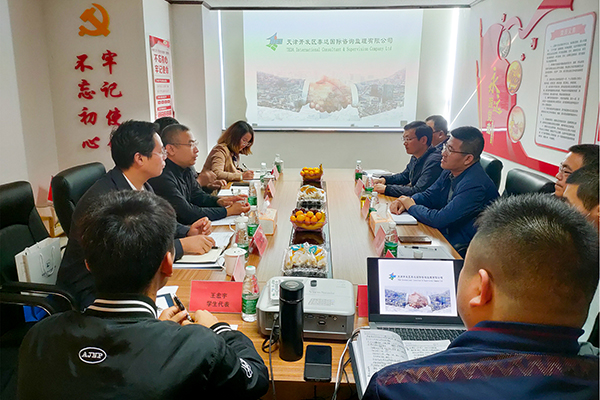 党委副书记、院长王立军率队赴天津、北京合作企业考察