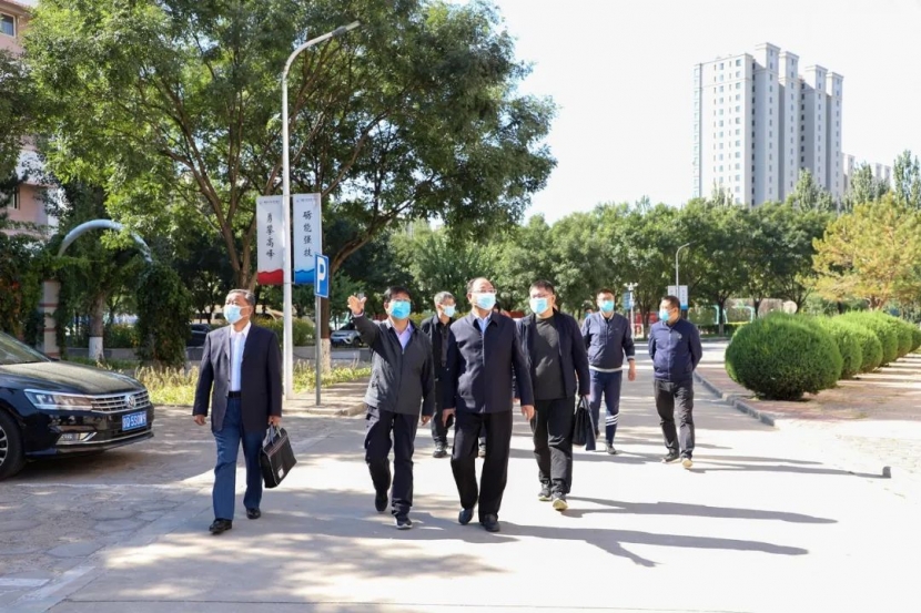 省安全检查组来beat365官网检查指导工作