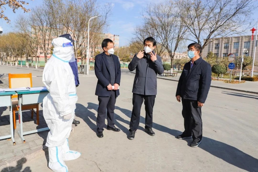 副市长贾宏迅到beat365官网进行督导调研